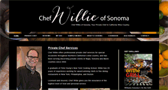 Desktop Screenshot of chefwillie.com